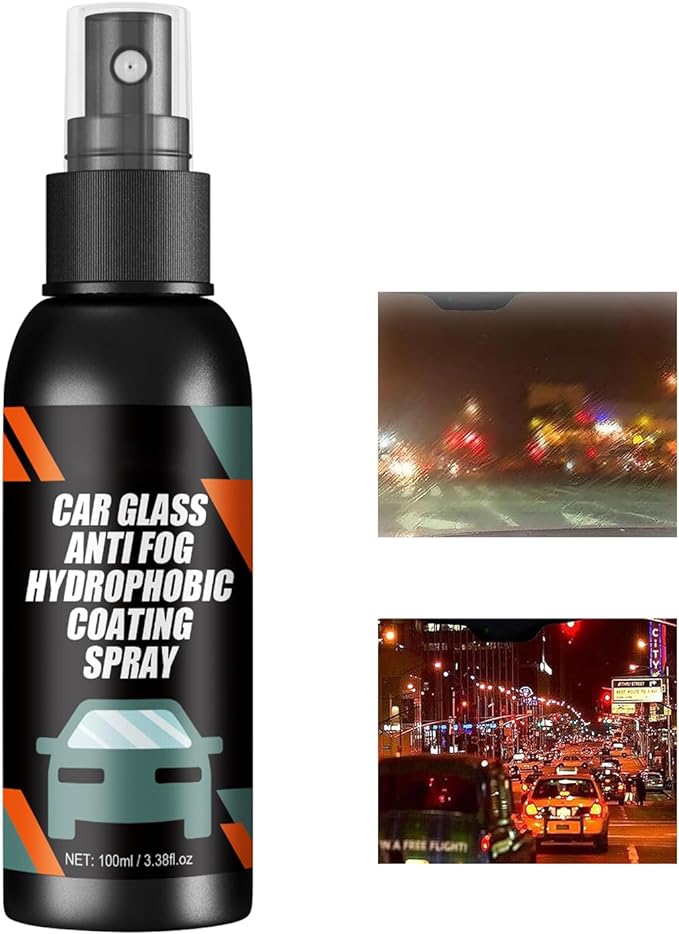 Visión Clara en Cada Viaje: Spray Anti Empaño para Cristales Sin Precedentes