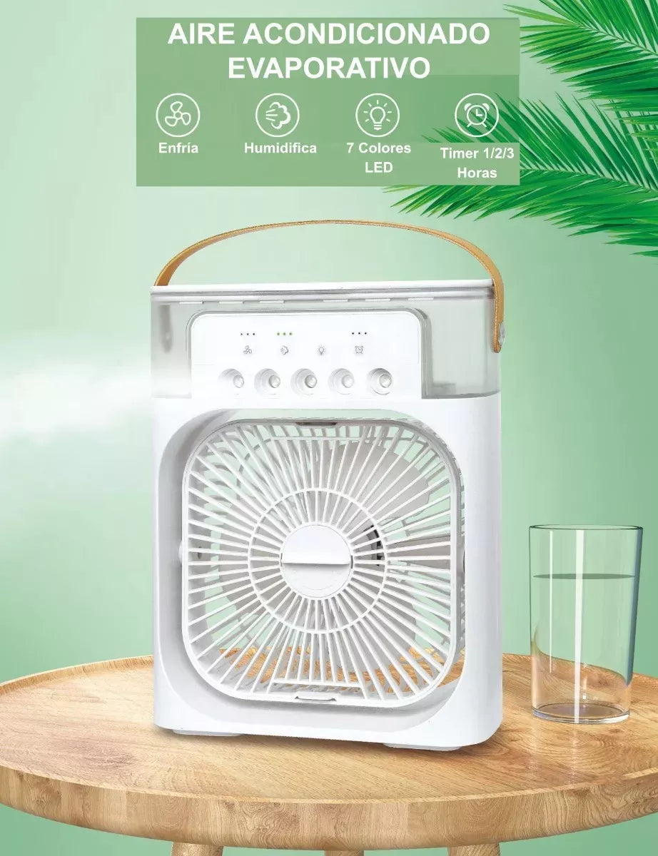 Ventilador Portátil Pro - Tu Solución Instantánea al Calor Refresca y Hidrata.