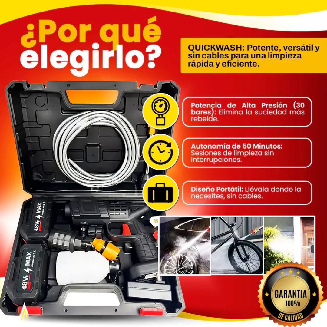 Hidrolavadora a Presión Portátil Definitiva Versa Wash