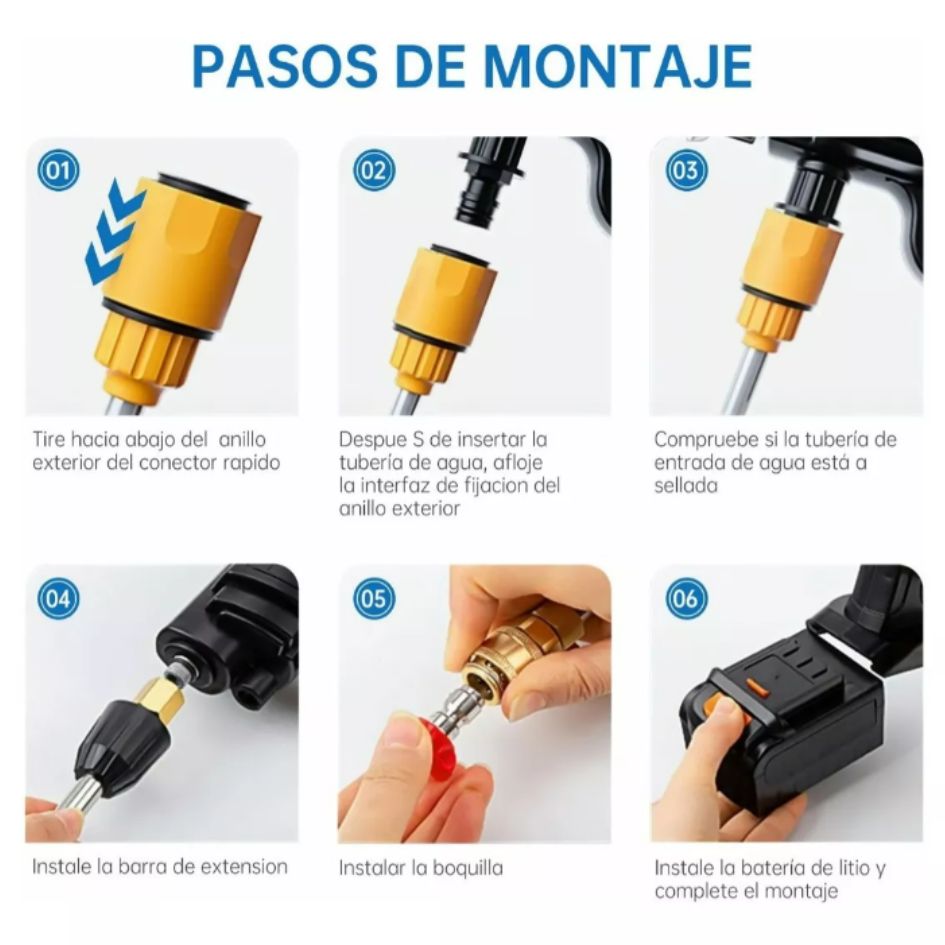 Hidrolavadora a Presión Portátil Definitiva Versa Wash
