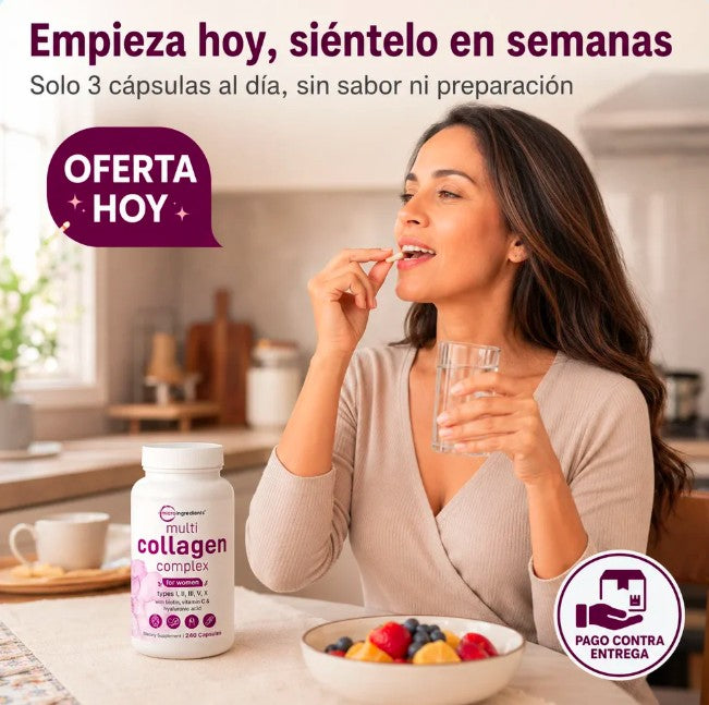 Multicolágeno Complex | Piel Firme y Cabello Fuerte Desde Adentro