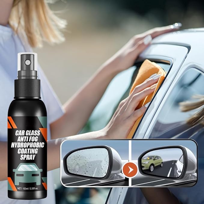 Visión Clara en Cada Viaje: Spray Anti Empaño para Cristales Sin Precedentes