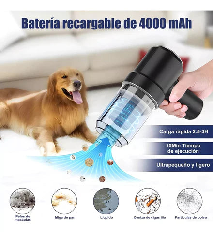 Limpieza de Alto Rendimiento: Aspiradora de Mano con Accesorios para Cada Rincón