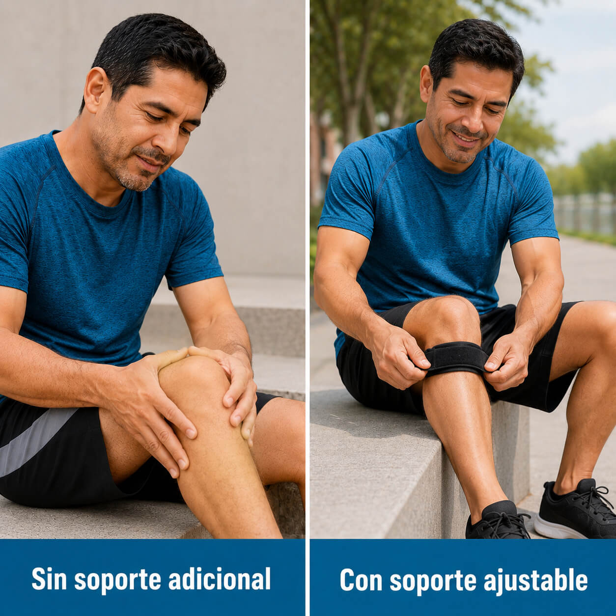 RÓTULA PRO SPORTS® | Soporte ajustable para rodillas activas