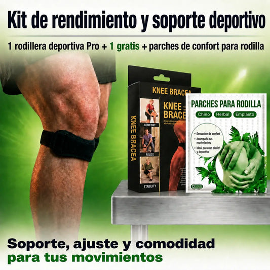 RÓTULA PRO SPORTS® | Soporte ajustable para rodillas activas