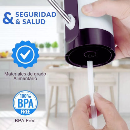 Agua al Instante: Dispensador Automático con Luz LED