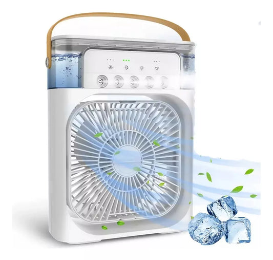 Ventilador Portátil Pro - Tu Solución Instantánea al Calor Refresca y Hidrata.