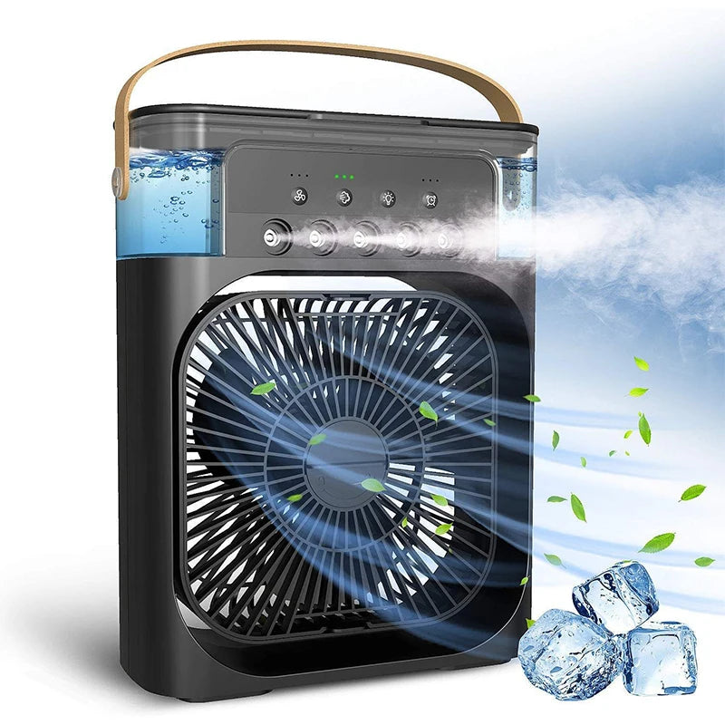 Ventilador Portátil Pro - Tu Solución Instantánea al Calor Refresca y Hidrata.
