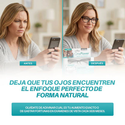 Lentes One Power™ | Un Solo Par Para Leer, Trabajar y Vivir Sin Interrupciones