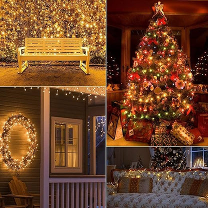 Luces de Navidad para Exteriores e Interiores 50 metros