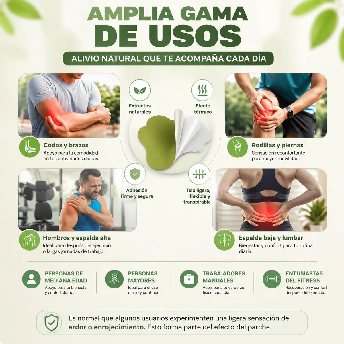 NaturPatch™ | Parches naturales para acompañar tu rutina