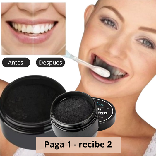 Blanqueador Dental Orgánico Carbón Activado